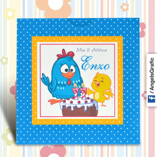 Angels Graphic - Tarjeta de Fiesta Infantil
