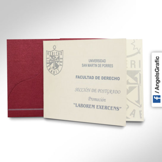 Angels Graphic - Tarjeta de Invitación para Graduación