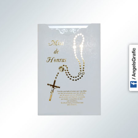 Invitación para Misa de Honras (hr-56883)