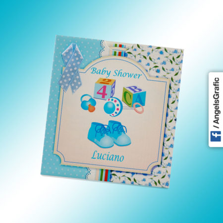 Tarjeta de Invitación para Baby Shower (bs-421)