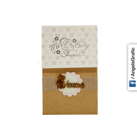 Tarjeta de Invitación para Baby Shower (bs-422)