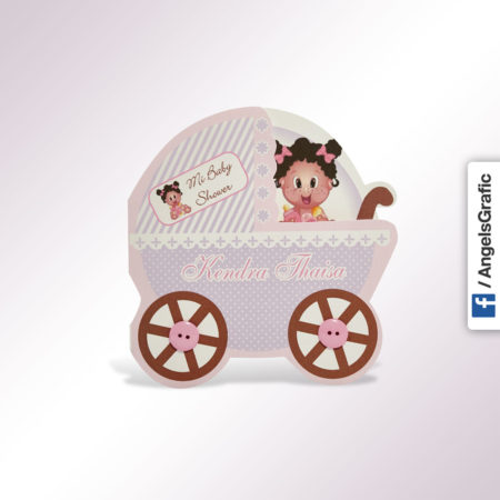 Tarjeta de Invitación para Baby Shower (bs-425)