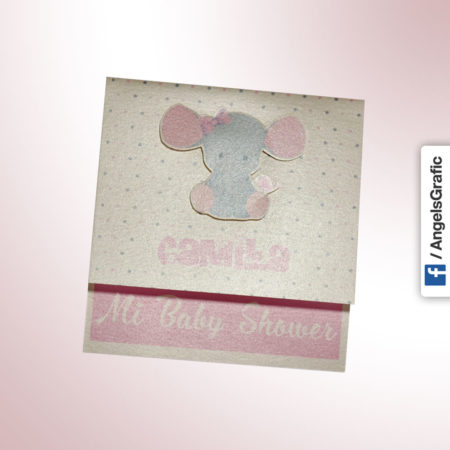 Tarjeta de Invitación para Baby Shower (bs-426)