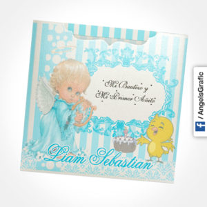 Angelsgraphic - Tarjeta de bautizo