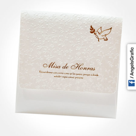 Invitación para Misa de Honras (hr-56900)