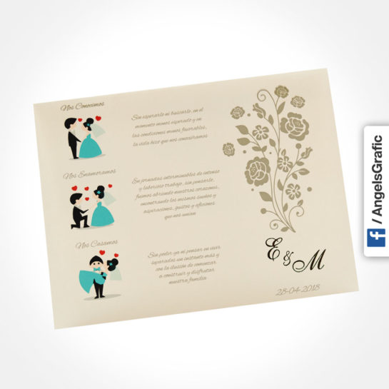 Angelsgraphic - Tarjeta de matrimonio
