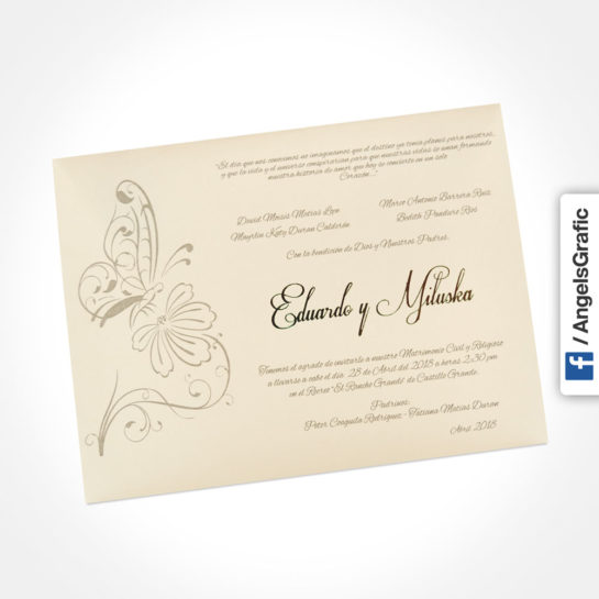 Angelsgraphic - Tarjeta de matrimonio