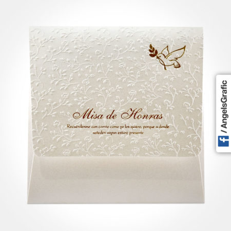 Invitación para Misa de Honras (hr-56902)