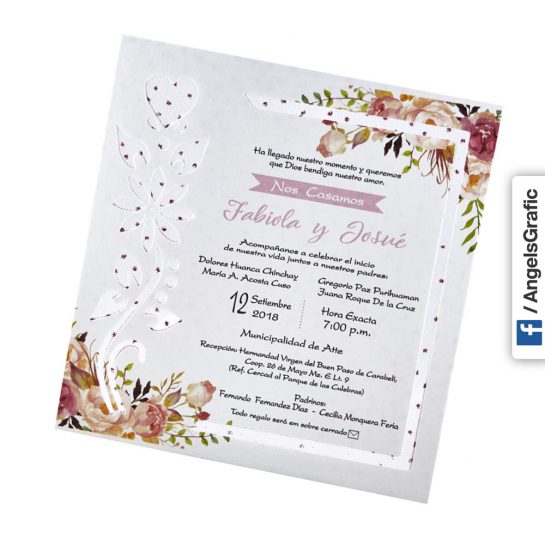 Angelsgraphic - Tarjeta de matrimonio