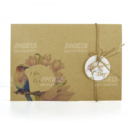 angels graphic invitacion de matrimonio