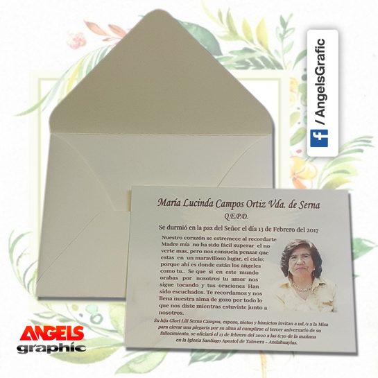 misa de honras - angels graphic