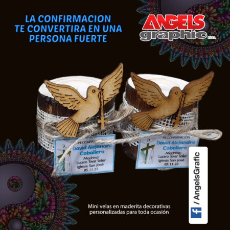 recuerdo de confirmacion velita