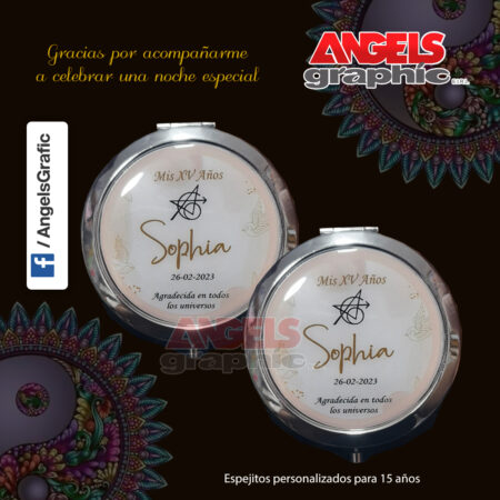 recuerdo 15 años espejo - ANGELS GRAPHIC