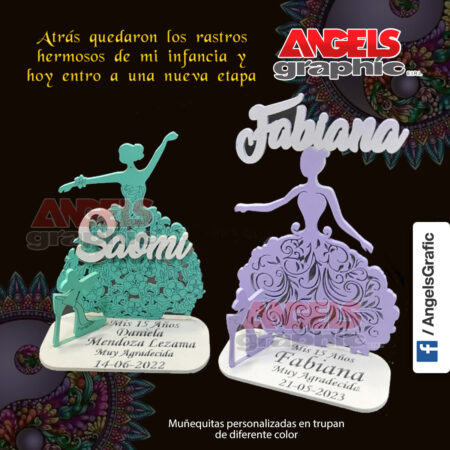 recuerdos de 15 años en trupan - angels graphic