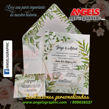 parte de matrimonio astrid - angels graphic
