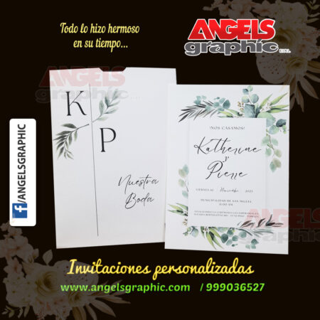 partes de matrimonio Katherine - Angels Graphic