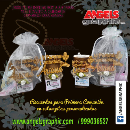 recuerdo de comunion, angels graphic