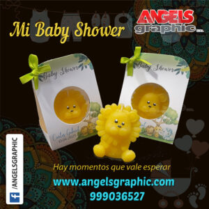 baby leoncito velita- angels graphic