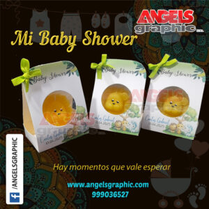 velita baby shower- angels graphic