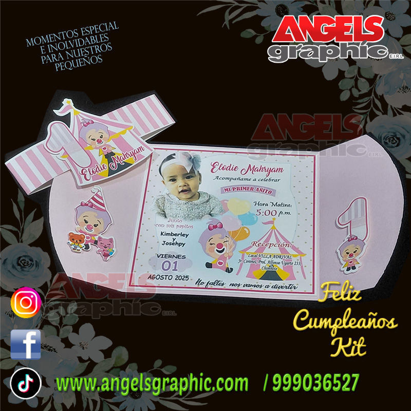 Tarjeta de Fiesta Infantil (fi-67592)