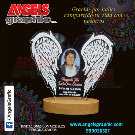 REcuerdo Alitas misa -angels graphic