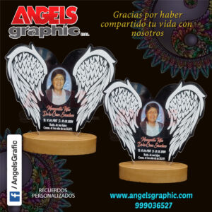 recuerdo misa alitas -angels graphic