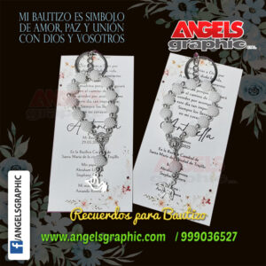 LLAVERITO BAUTIZO DENARIO - ANGELS GRAPHIC